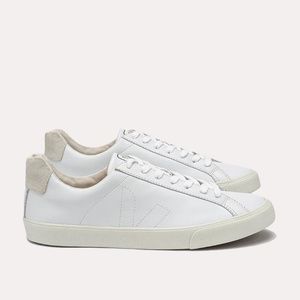 VEJA WOMEN'S ESPLAR LEATHER WHITE SNEAKER - 39